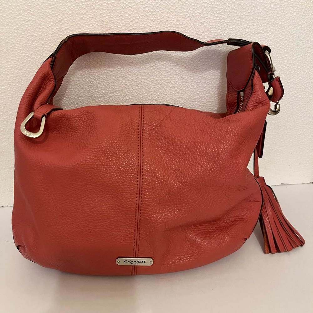 Coach leather purse